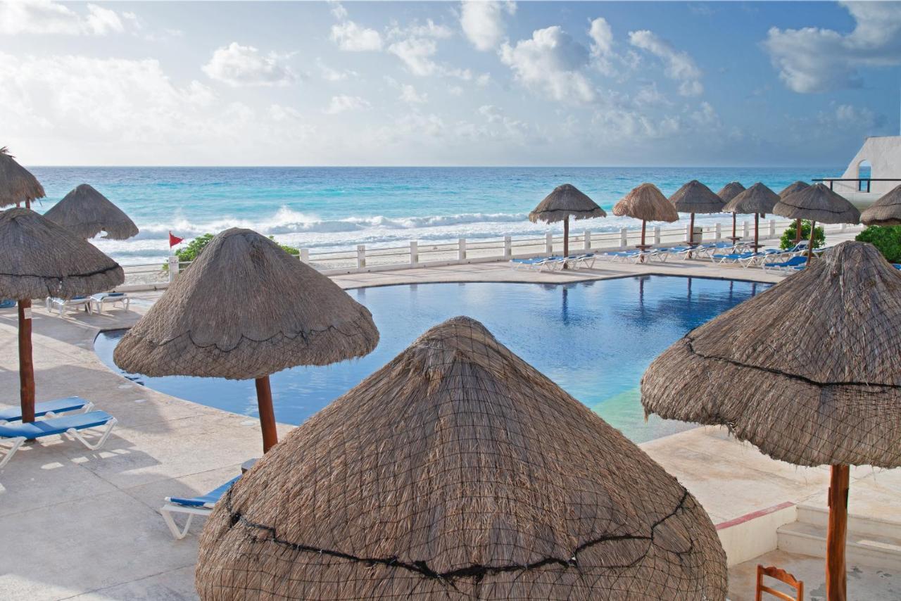 Cozy Ocean Front Penthouse At Marlin Beach Appartement Cancún Buitenkant foto