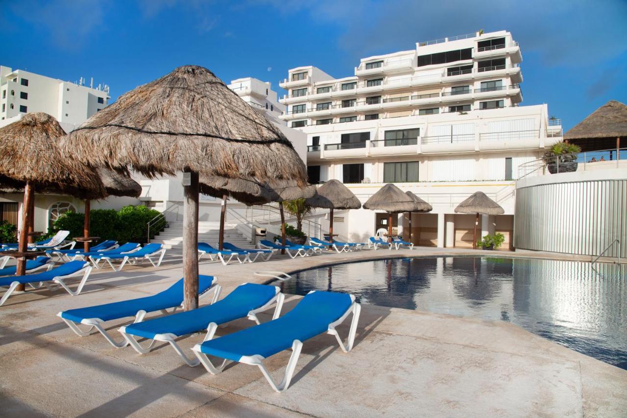 Cozy Ocean Front Penthouse At Marlin Beach Appartement Cancún Buitenkant foto
